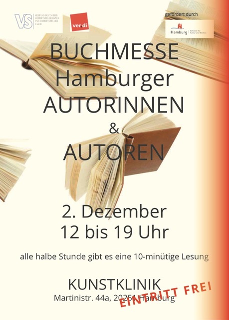 Buchmesse Hamburg – Lesung